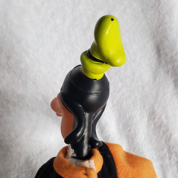 RARE - Vintage Walt Disney Goofy Doll Plush Figure Model Toy 70s 80s Rubber - Picture 6 of 10